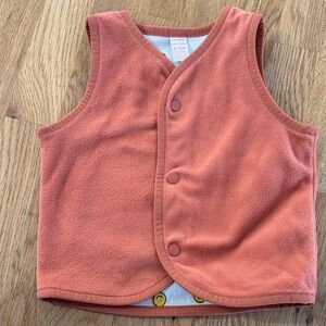 Joe Fresh Kids Coral Fleece Vest